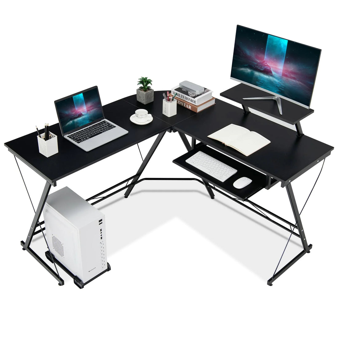 L-Shaped Computer Desk
